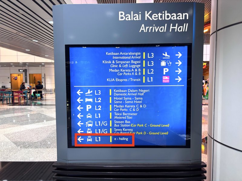 KLIA,Grab