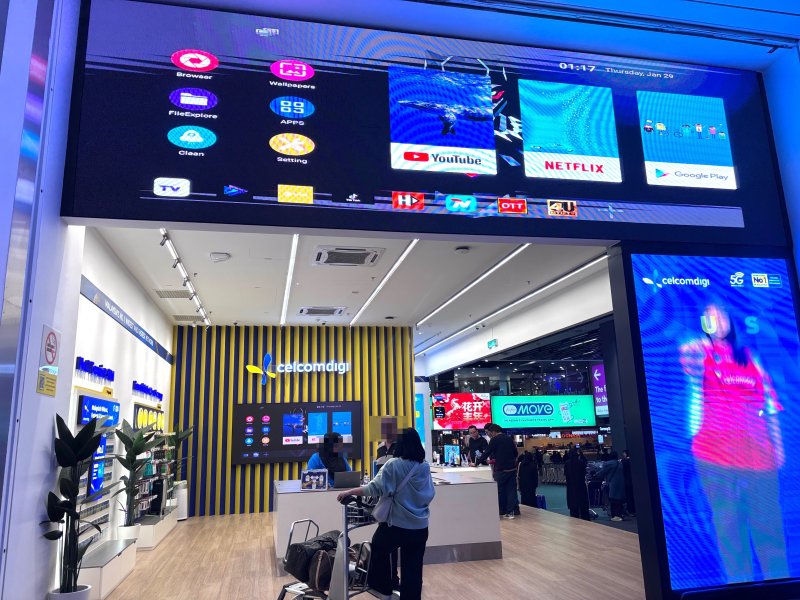 マレーシア,SIM,airport